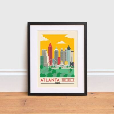 Impresión de Atlanta, A4