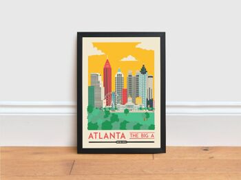 Impression d'Atlanta, A4 2