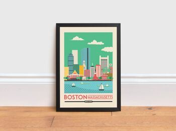 Impression de Boston, A4 2