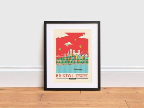 Bristol Print , A3