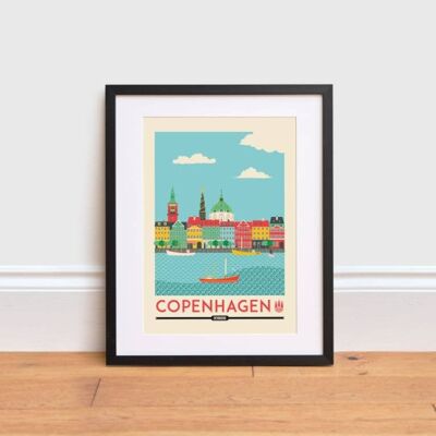 Copenhagen Print , A4