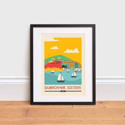 Dubrovnik Print , A3