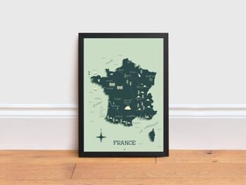 Carte de France Imprimer, 2