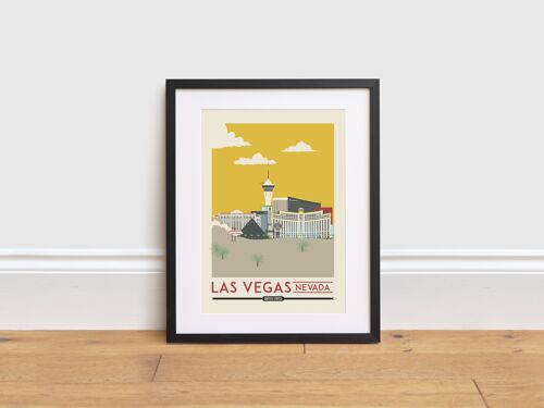 Las Vegas Print , A3