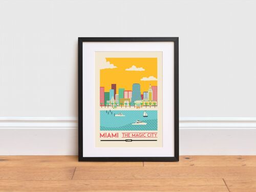 Miami Print , A4