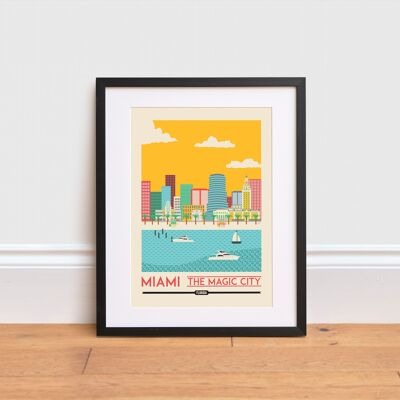 Impression de Miami, A4