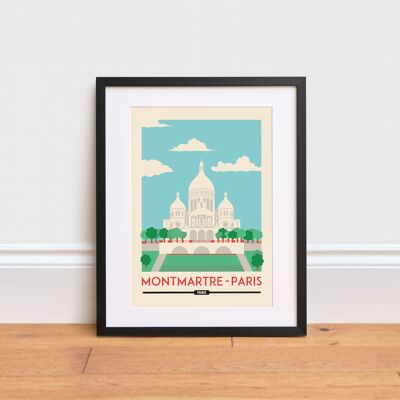 Montmartre Print ,