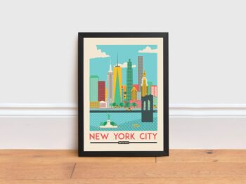 Impression de la ville de New York, A3 2