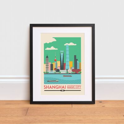 Shanghai Print , A3