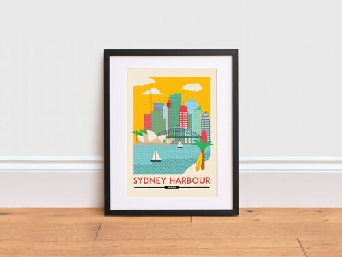 Sydney Print , A3