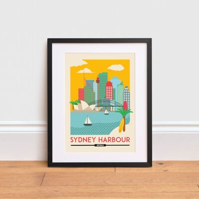 Sydney Print , A3