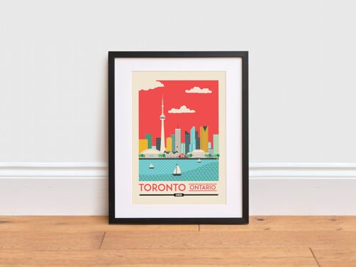 Toronto Print , A3