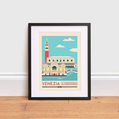 Venice Print , A3