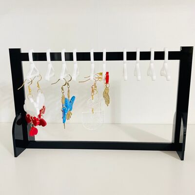 Miniature clothing earring rack style 2