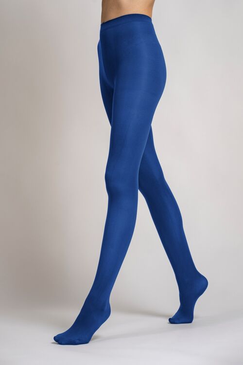 Panty opac azul 50 deniers - Azul
