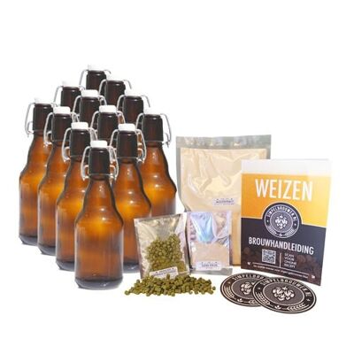 ENSEMBLE DE BOUTEILLES SIMPLE BREWING - WEIZEN