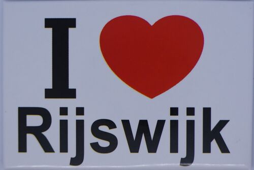 Fridge Magnet I Love Rijswijk