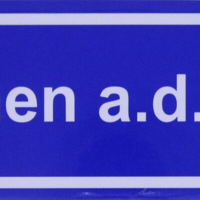 Magnete per il frigo Town segno Alphen ad Rijn