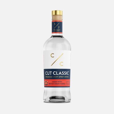 Cut Klassischer „leichter“ britischer Grain Vodka
