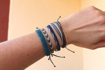 Ensemble de bracelets de surfeur de l'océan 4