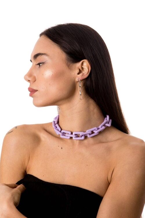 Lilac Chain Necklace