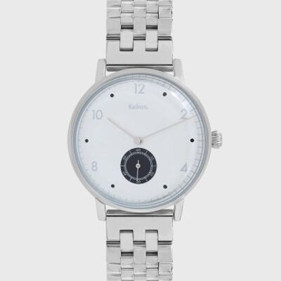 RELOJ VILLA PLATA BLANCO