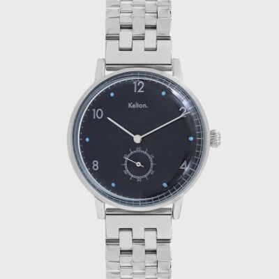 MONTRE VILLA SILVER NOIR