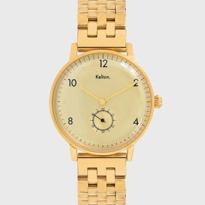 WATCH VILLA GOLD BLACK