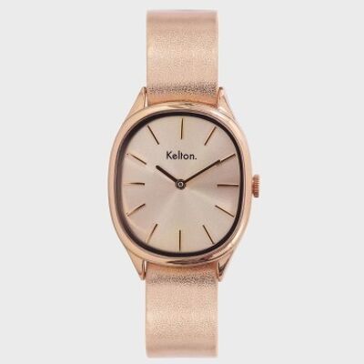 RELOJ COLORAMA ORO ROSA