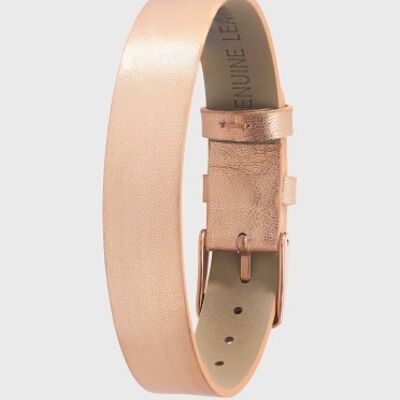 Colorama pink gold watch strap