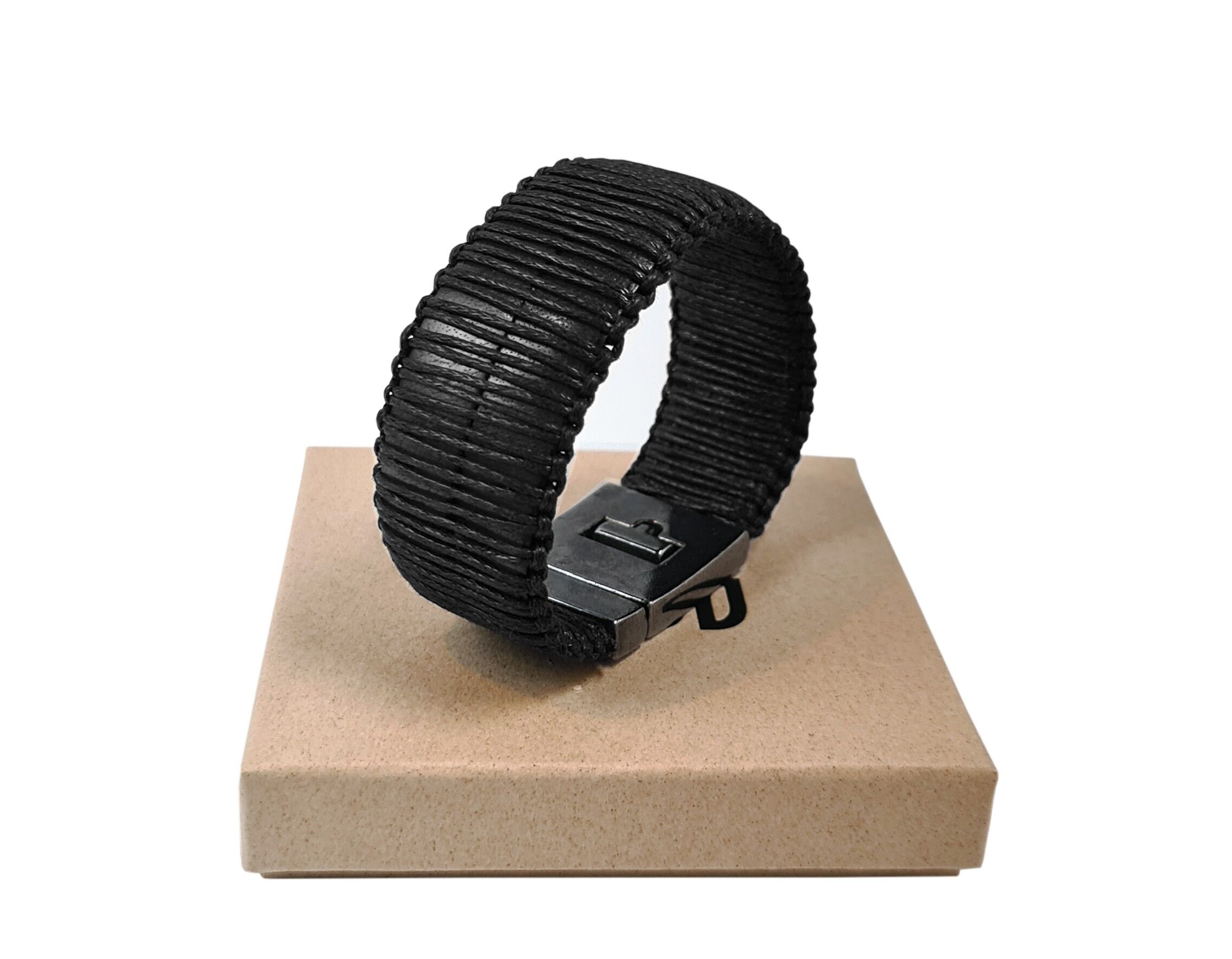 Pulsera de hombre MARK BIG, toda negra