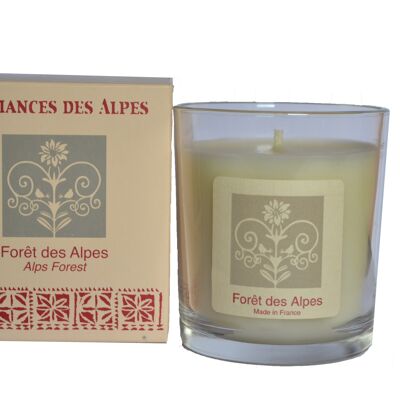 Bougie parfumée Forêt des Alpes