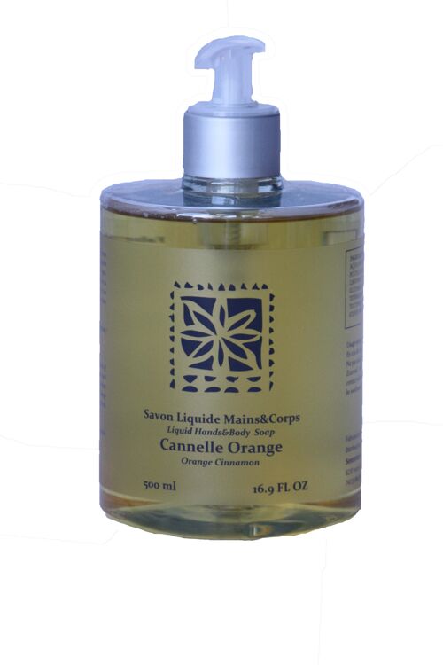 Savon liquide Cannelle Orange