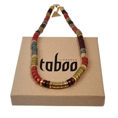 Necklace MEREL red