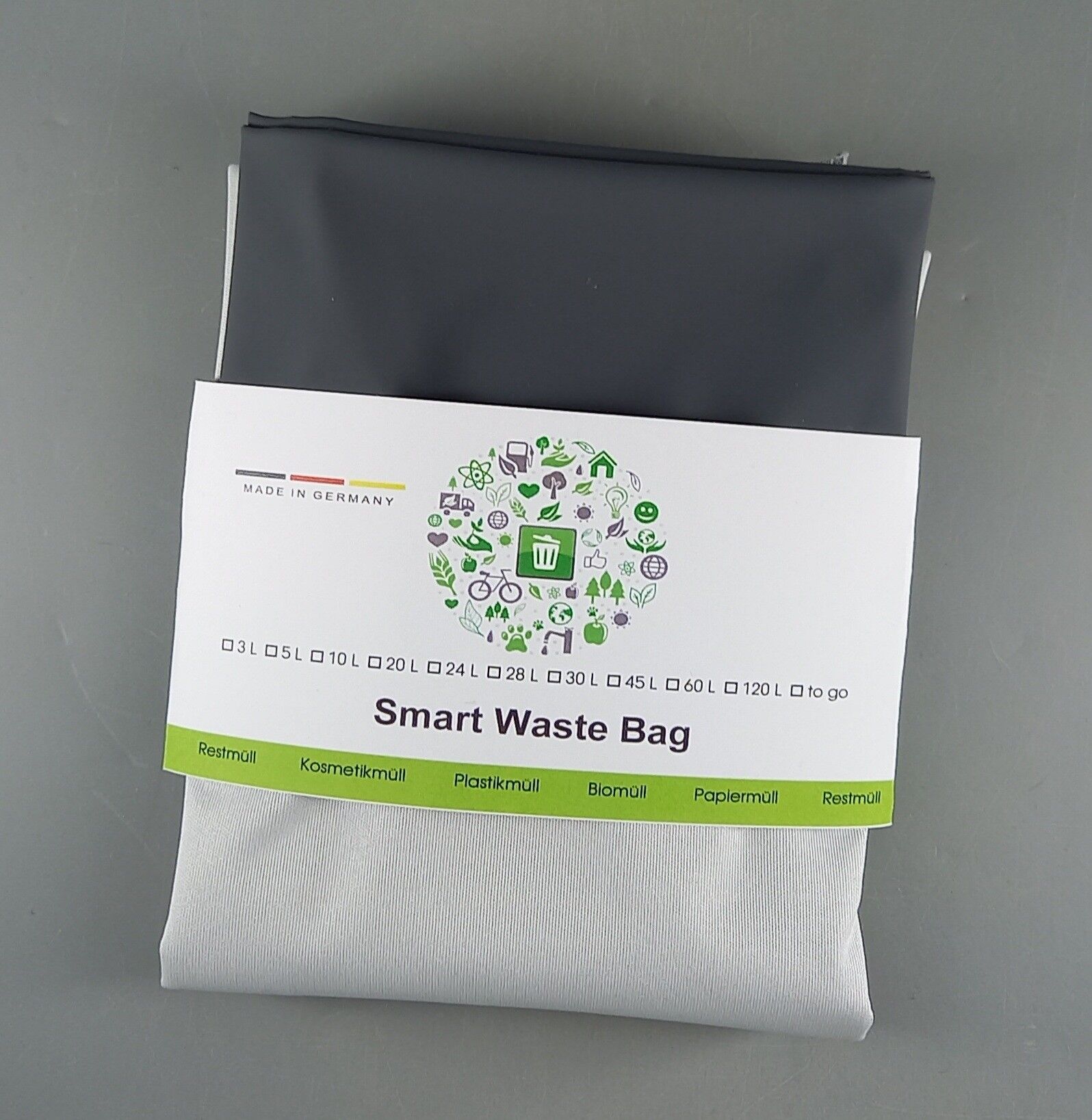 SmartWasteBag sac poubelle r utilisable 45 litres