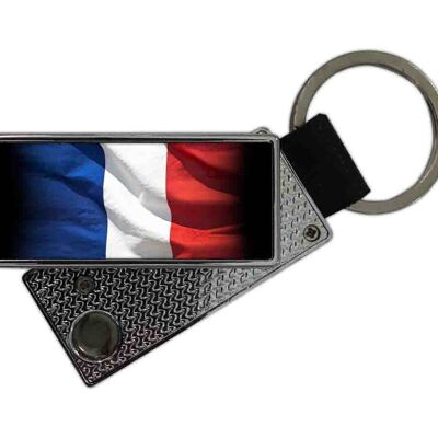 USB-Feuerzeug mit Schlüsselanhänger Frankreich