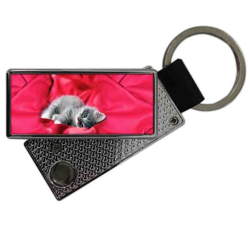 Accendino USB a Portachiavi Gattino