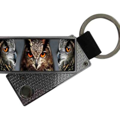 Hibou Porte-clés USB Briquet