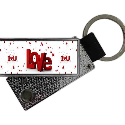 Briquet porte-clés USB Love