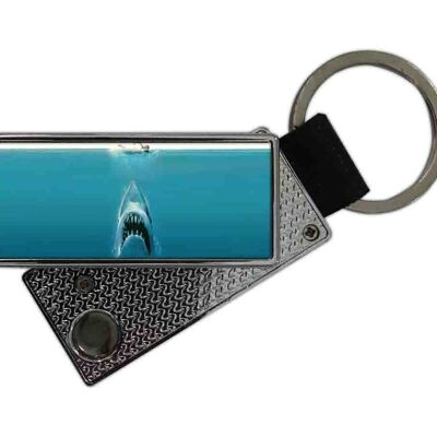 Shark Attack USB Keychain Lighter