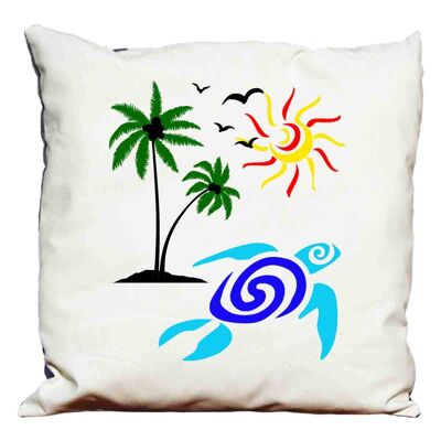 Summer decorative pillow