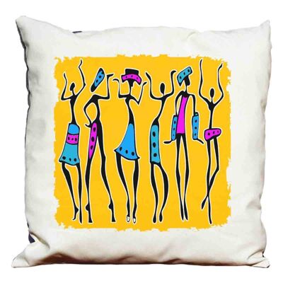 Ethnic decorative cushion (version 2)