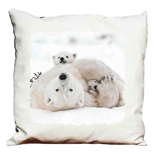 Cuscino decorativo Orso Polare
