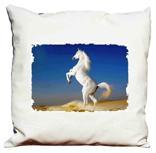 Cuscinone con imbottitura 58 X 58  Cavallo Bianco