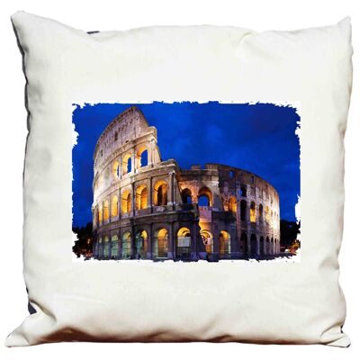 Grand coussin avec rembourrage 58 X 58 Colosseo _ Rome