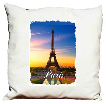 Grand coussin avec rembourrage 58 X 58 Paris 1