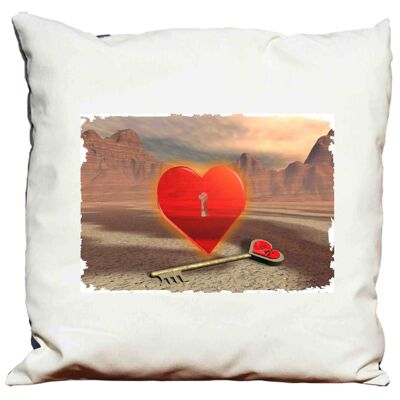 Grand coussin avec rembourrage 58 X 58 Amore