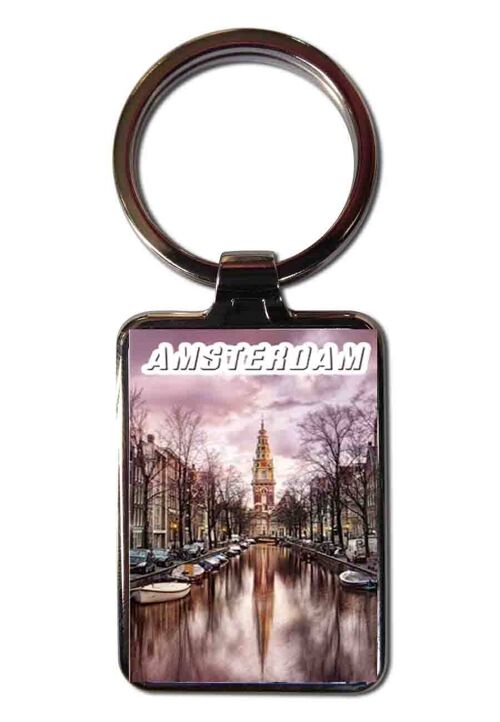 Portachiavi acciaio Amsterdam