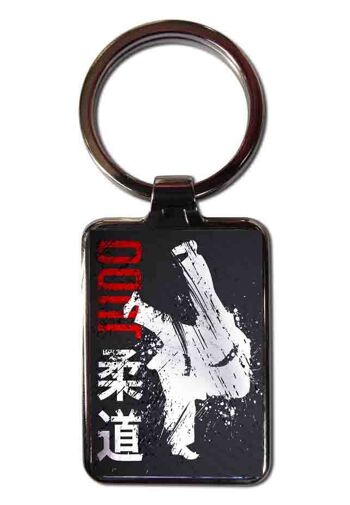 Porte-clés acier judo 1