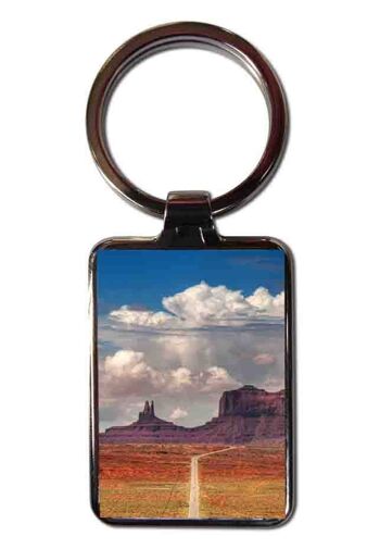 Porte-clés en acier Monument Valley 1